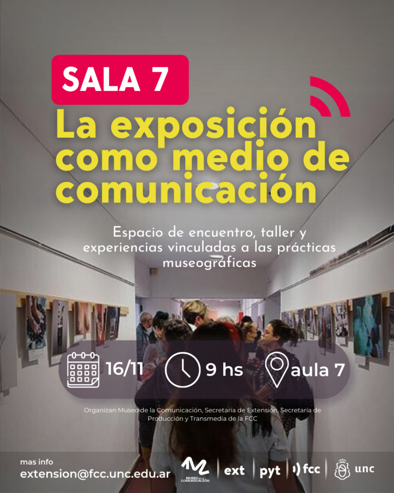 Sala 7: La exposición como medio de comunicación