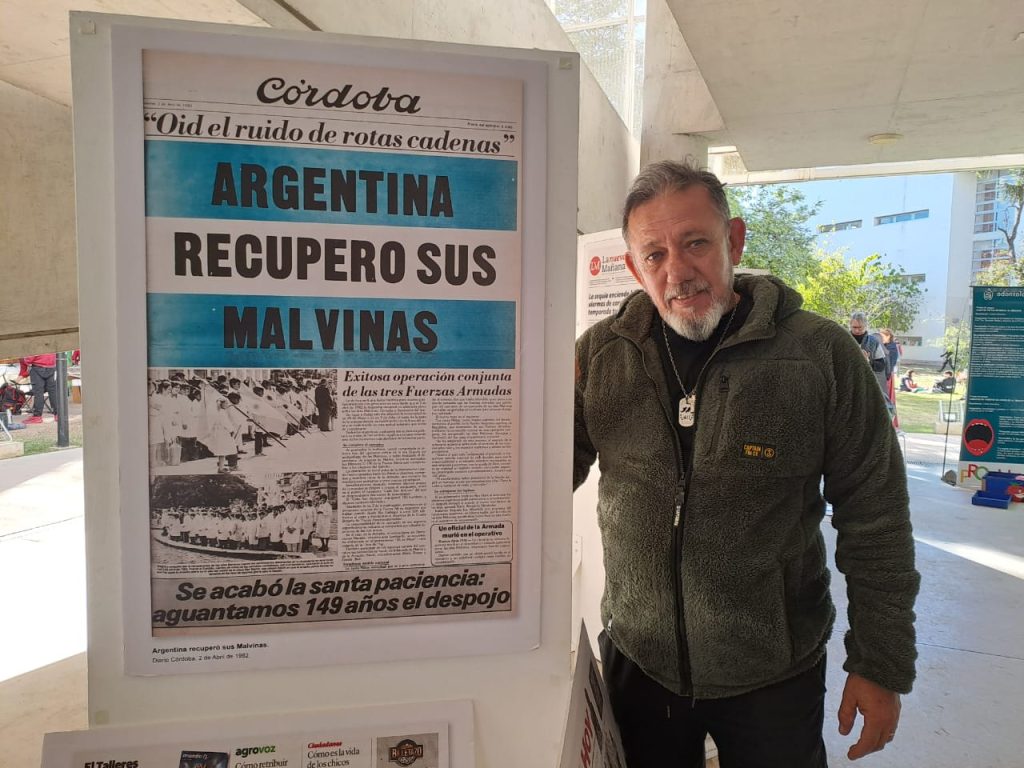 Sergio Cuello veterano de Malvinas